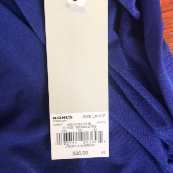 🆕 Croft & Barrow Blouse - Picture 4 of 4